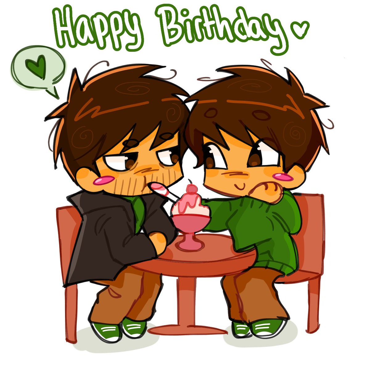 puppyawsten's tweet image. hello @wtfutureddd  for you. Happy birthday.  smiles 😊 💚💚💚🎉
