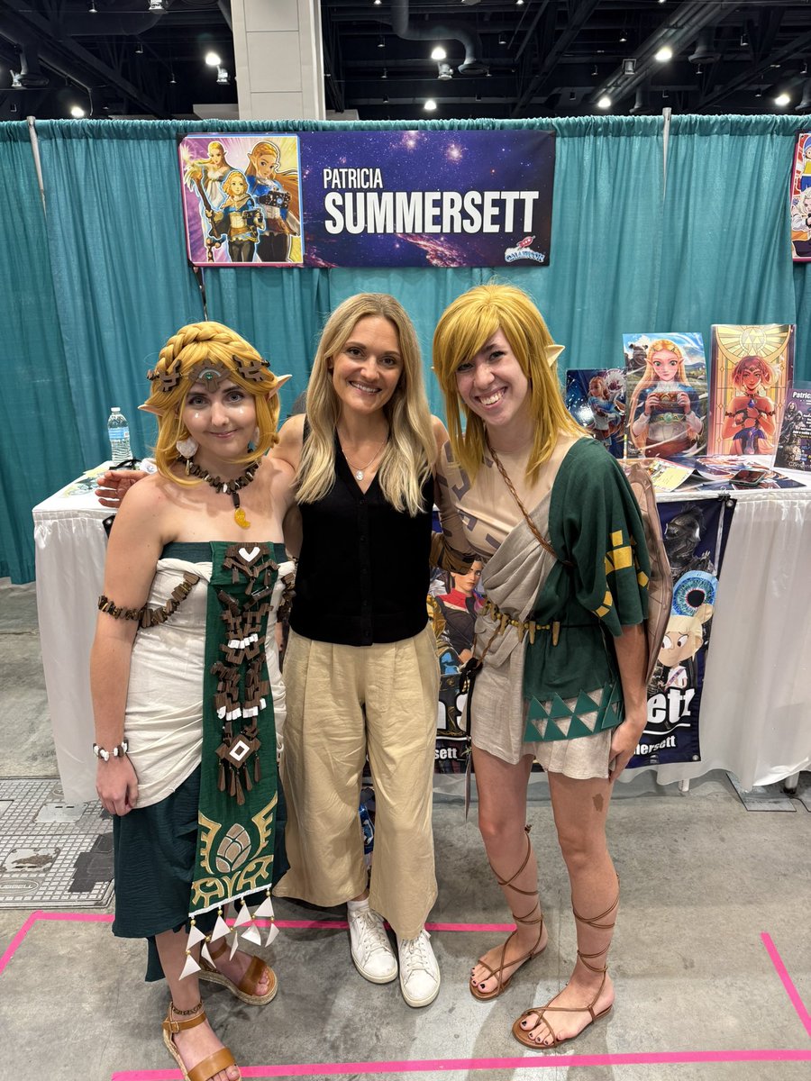 LevelUpVO's tweet image. Have you stopped by @GalaxyConRDU to meet @RogerCraigSmith and @Summersett_ yet. You have the rest of today and tomorrow to meet them.