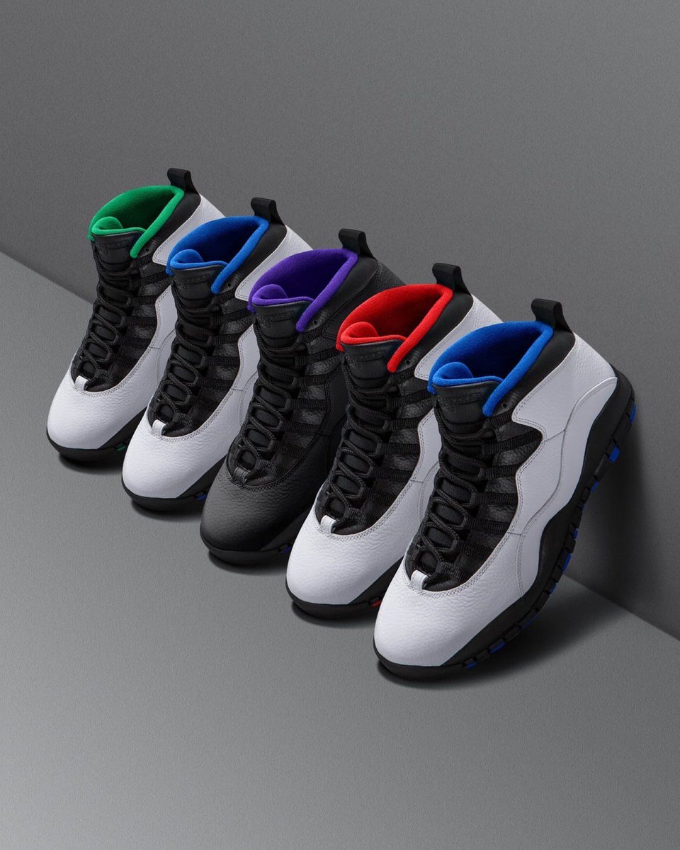 SneakerAlertHD's tweet image. Air Jordan 10 “City Series” Pack 🌉🔥
