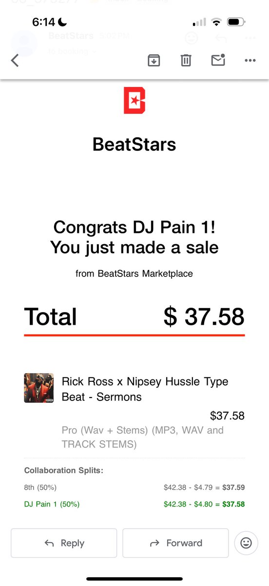 Just sold this beat lease for the third time… and it was made on my private discord. Reply if you want the link to join!