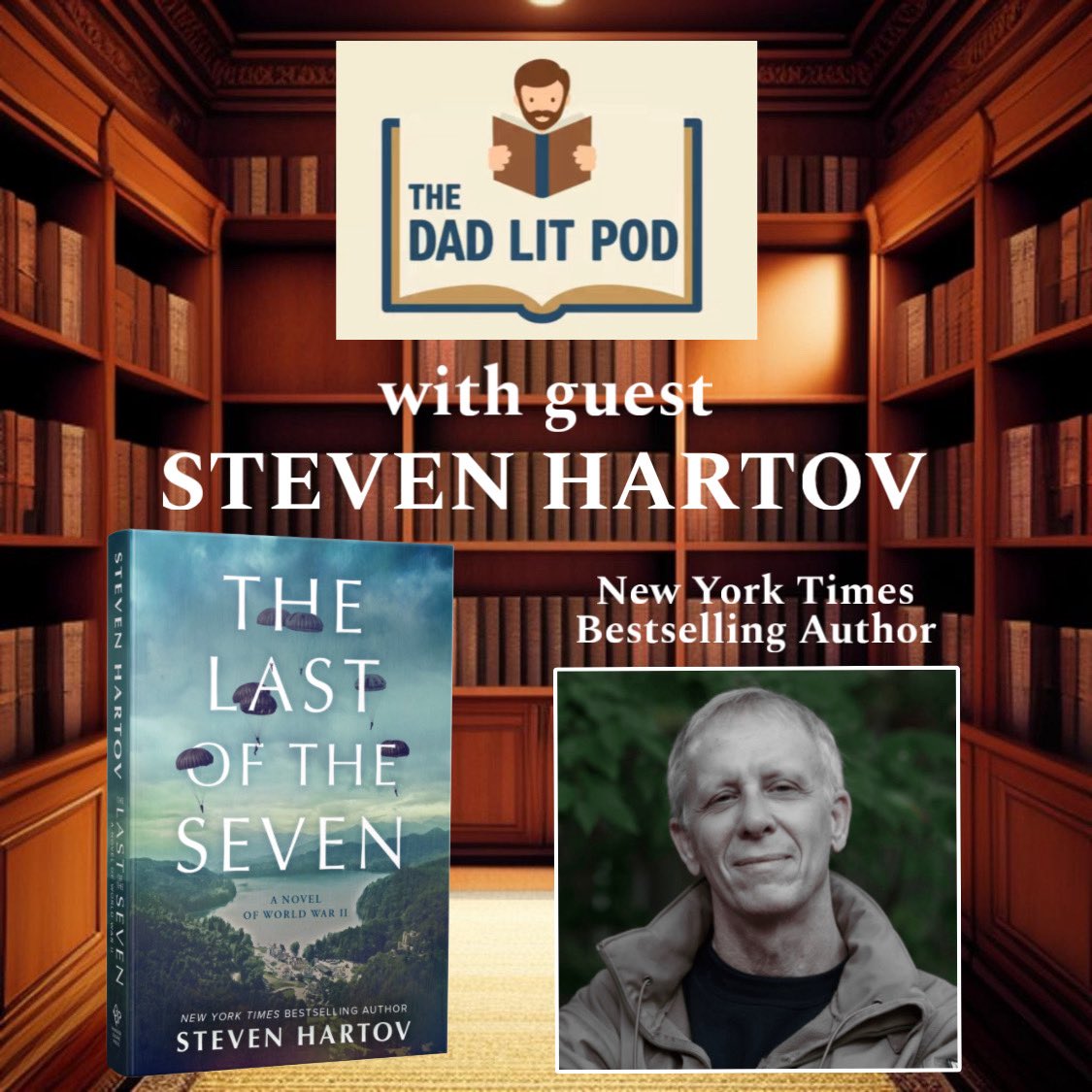 Steven_Hartov's tweet image. Great weekend #podcast for all the Dad Lit readers & writers. #ICYMI check out my recent podcast discussion with Dan Roberts on @thedadlitpod
where we discuss the ever changing nature of the publishing industry, the business of ghostwriting, using personal experiences to lend…