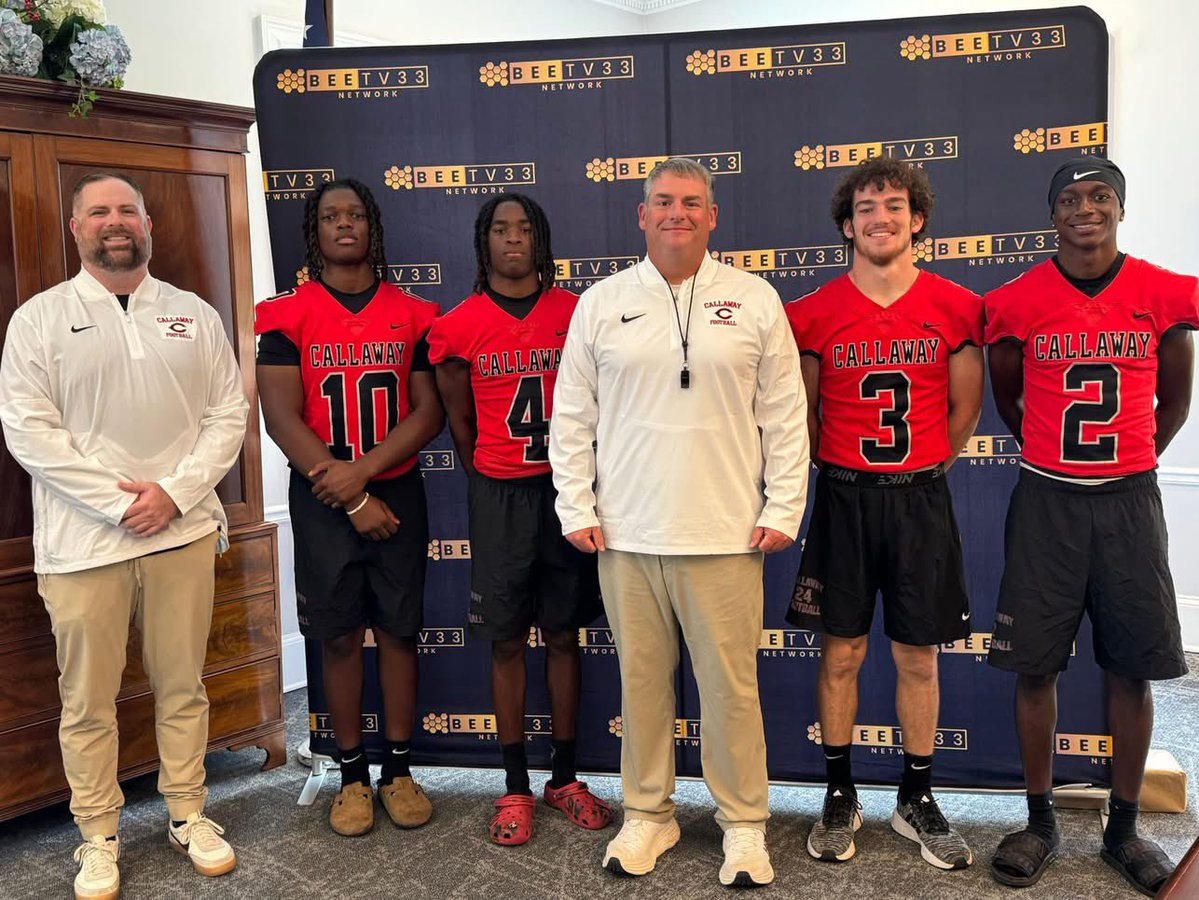 Callaway Football (@cavsrecruits) on Twitter photo It was a great day at Media Days hosted by BeeTV and Kevin Eckleberry! Huge thanks to them for all they do to highlight high school sports in our area and give our student-athletes a platform to share their stories! <a href="/BEETVNETWORK/">BeeTV Network</a> It was a great day at Media Days hosted by BeeTV and Kevin Eckleberry! Huge thanks to them for all they do to highlight high school sports in our area and give our student-athletes a platform to share their stories! <a href="/BEETVNETWORK/">BeeTV Network</a>