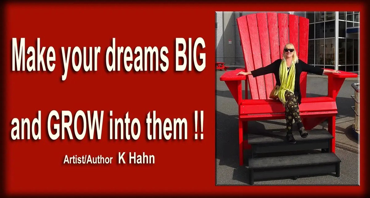 Kayhahn1's tweet image. Dream big #ThinkBIGSundayWithMarsha #SaturdayVibes #SaturdayMotivation
