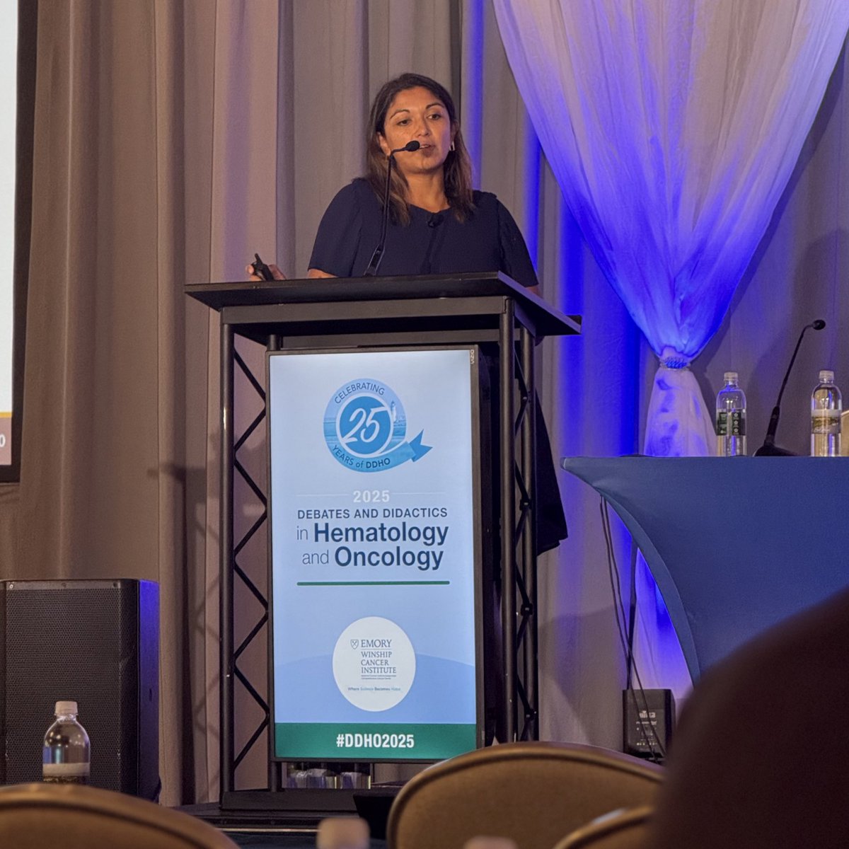 🔍 DEBATE at #DDHO2025: Optimal Patient Phenotype in Relapsed Multiple Myeloma

🧬 CAR T-Cells – Ajay K. Nooka, MD, MPH, FACP
🧫 Bispecific Antibodies – Nisha Joseph, MD

A timely discussion on matching therapies to the right patients in relapsed MM.