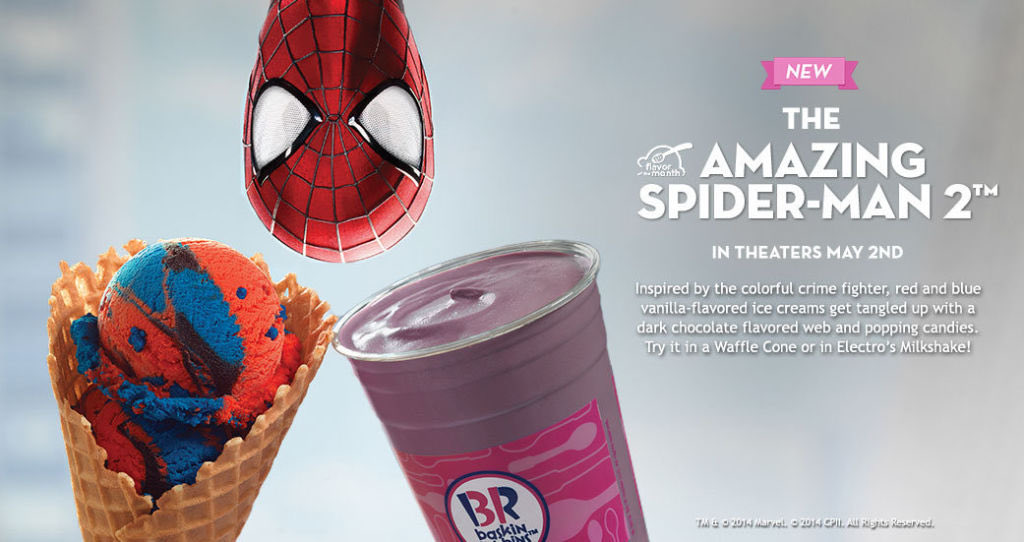 JimirooTheAlien's tweet image. I don’t think any of you realize how much I miss the TASM 2 baskin robbins collab