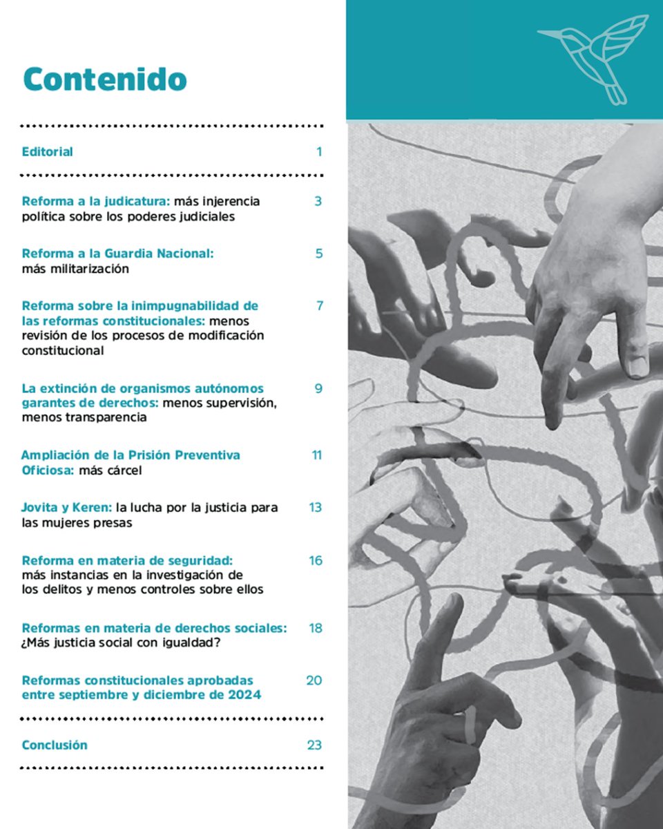 ¿Cómo impactan en los derechos humanos las reformas recientes a la Constitución?

En el nuevo número de nuestra revista DeFondho te compartimos análisis y valoraciones.

📘 Consulta la revista aquí:
👉 bit.ly/DFnDH23