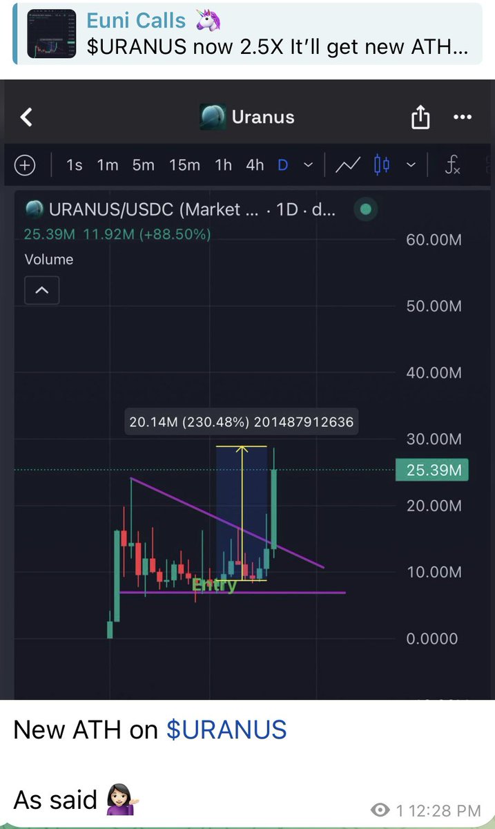 mr_pschmitt's tweet image. Wanna know the difference between me and the trash influencers?
They give you a 2,5x and celebrate after rugging you 10 times before ,while I gave you a over 100x on $Uranus