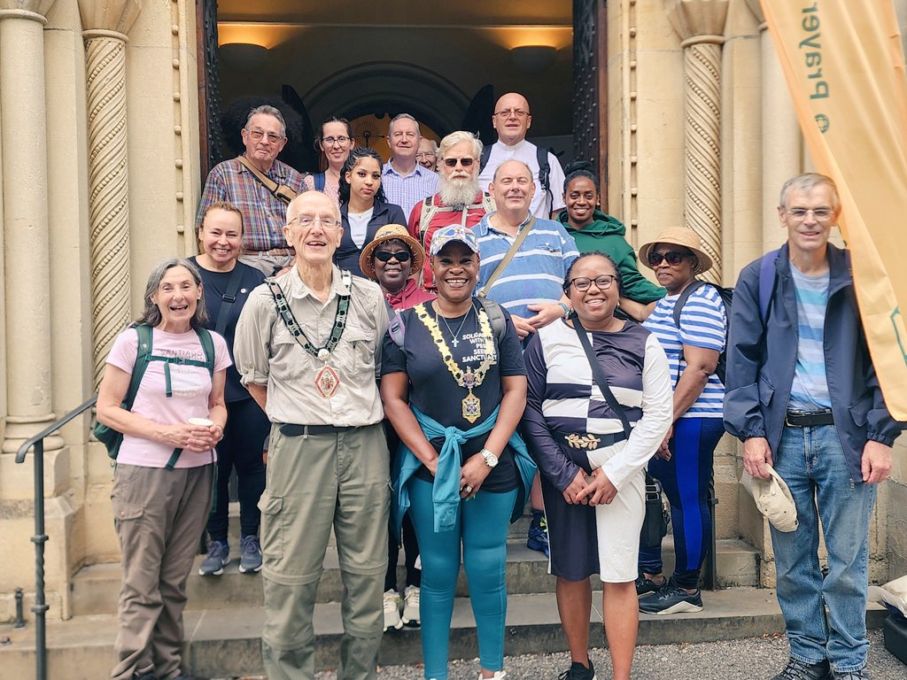 Alice Mpofu-Coles (Dr) #withrefugees🧡 (@drampofucoles) on Twitter photo The HOPE Pilgrimage walk from West Berkshire to Reading Town St James Church with a group of walkers different ages - 8km in 2 hrs. Thank you to the Chairman of West Berkshire, all the walkers and fathers - Catholic Church, Reading Family Church, <a href="/UtulivuRdg/">Utulivu Women's Group</a>
<a href="/mayorofreading/">Mayor Alice Mpofu-Coles</a> The HOPE Pilgrimage walk from West Berkshire to Reading Town St James Church with a group of walkers different ages - 8km in 2 hrs. Thank you to the Chairman of West Berkshire, all the walkers and fathers - Catholic Church, Reading Family Church, <a href="/UtulivuRdg/">Utulivu Women's Group</a>
<a href="/mayorofreading/">Mayor Alice Mpofu-Coles</a>