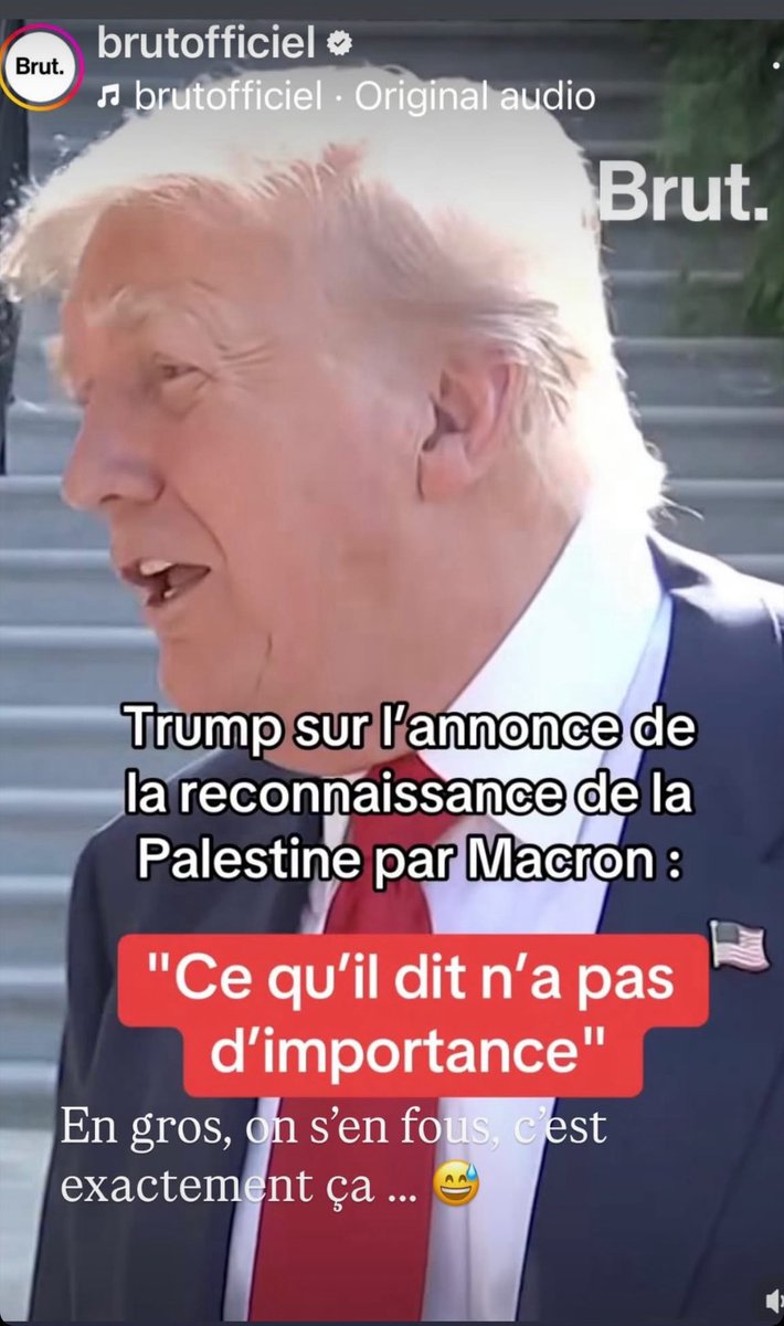 Eva_Ben3's tweet image. Le président Trump à propos de Macron 😂😂😂