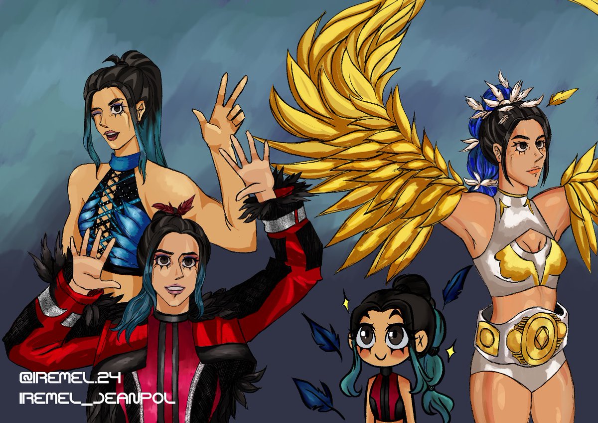 🪶🪶Lyra Valkyria 🪶🪶
#wwe