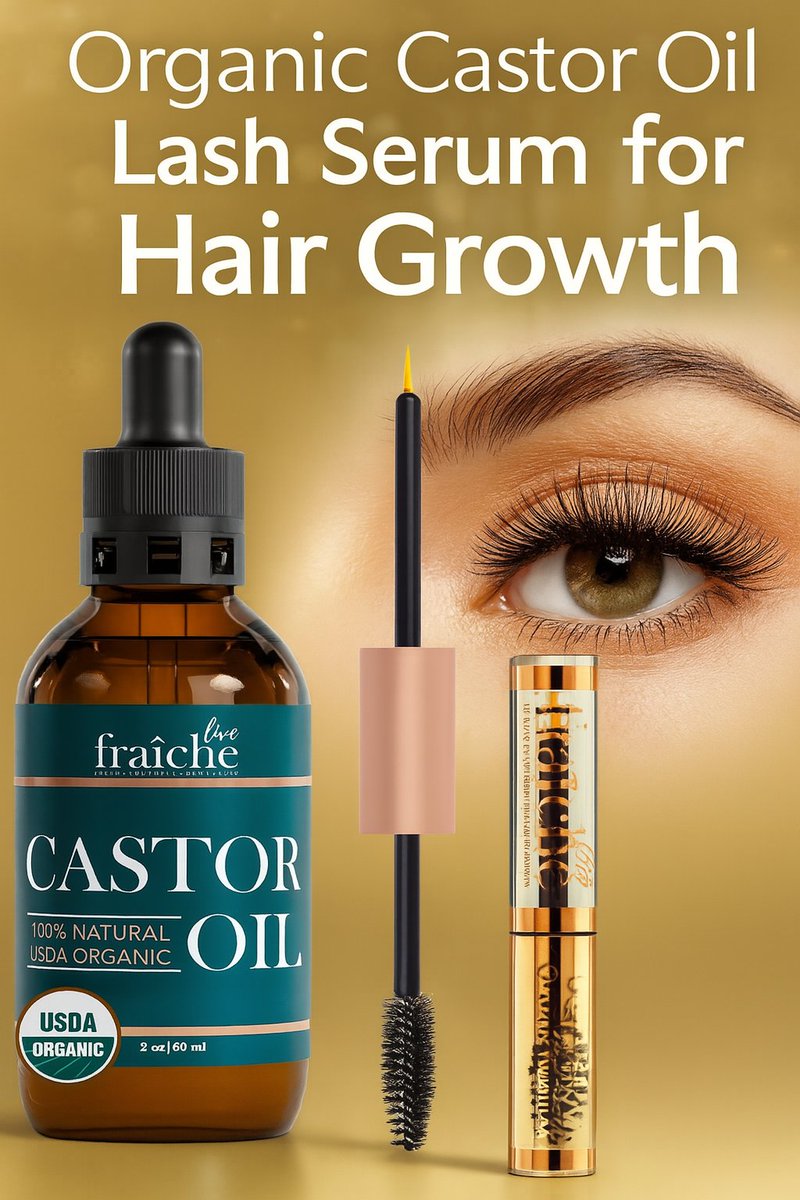 Buyereviews's tweet image. Organic Castor Oil Lash Serum for Hair Growth, 100% Pure Eyebrow Eyelash Growth Serum, Cold Pressed Hexane Free (2oz Glass Bottle + FILLED Mascara Tube)
🤑 Save 35% on this amazing lash serum today.
• Retail Price: $25.99
• Discounted Price: $16.89
• View on Amazon:…