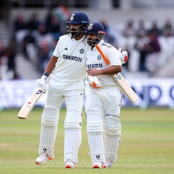 50+ scores in all four Test matches in the Anderson Tendulkar Trophy 2025

- Rishabh Pant. 
- KL Rahul.