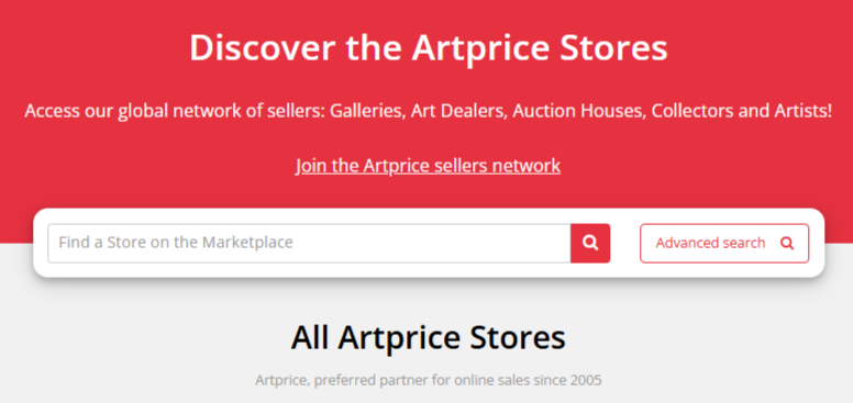 artpricedotcom's tweet image. Discover the Artprice Stores
Access our global network of sellers: Galleries, Art Dealers, Auction Houses, Collectors and Artists!
Join the Artprice sellers network #Artprice #ArtDealers #ArtCollectors #AuctionHouse #ArtNetwork #ArtMarket #ArtCommunity
👉 artprice.com/marketplace/st…