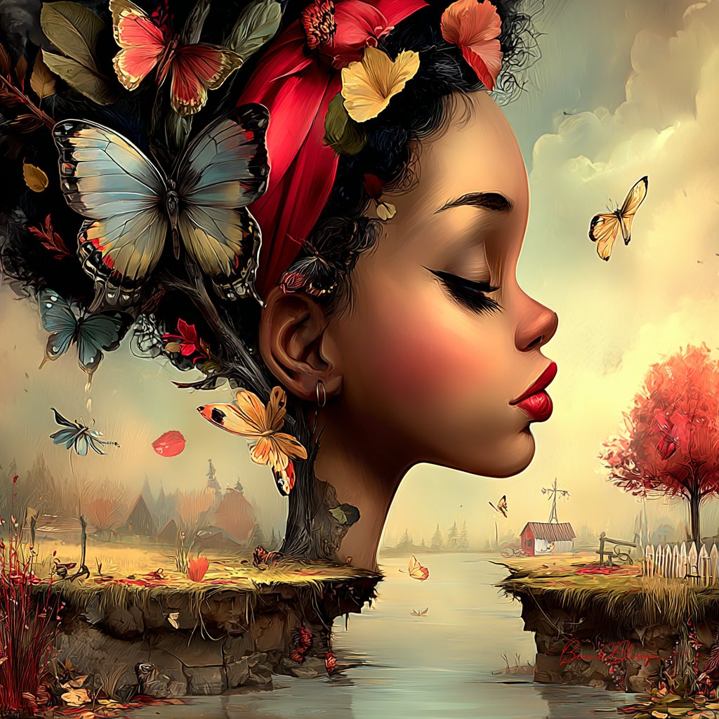 BeanieBlossom's tweet image. Whispers of the Butterflies at Dusk
#AIArtWork #AIArt #AIArtists #AIArtCommunity