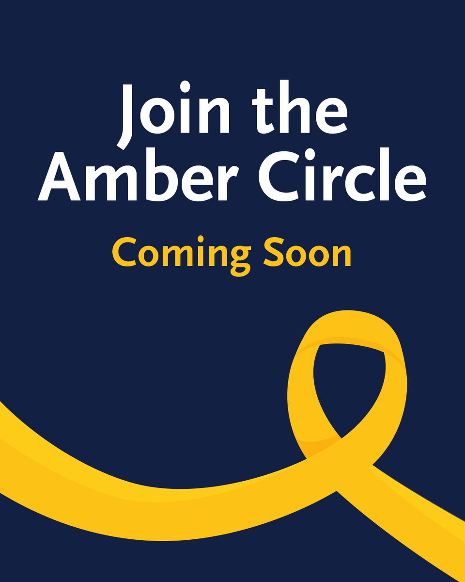 🌟 Coming Soon 🌟 

This August, join the Amber Circle: our monthly giving community fueling year-round awareness, research and support for appendix cancer patients and families.