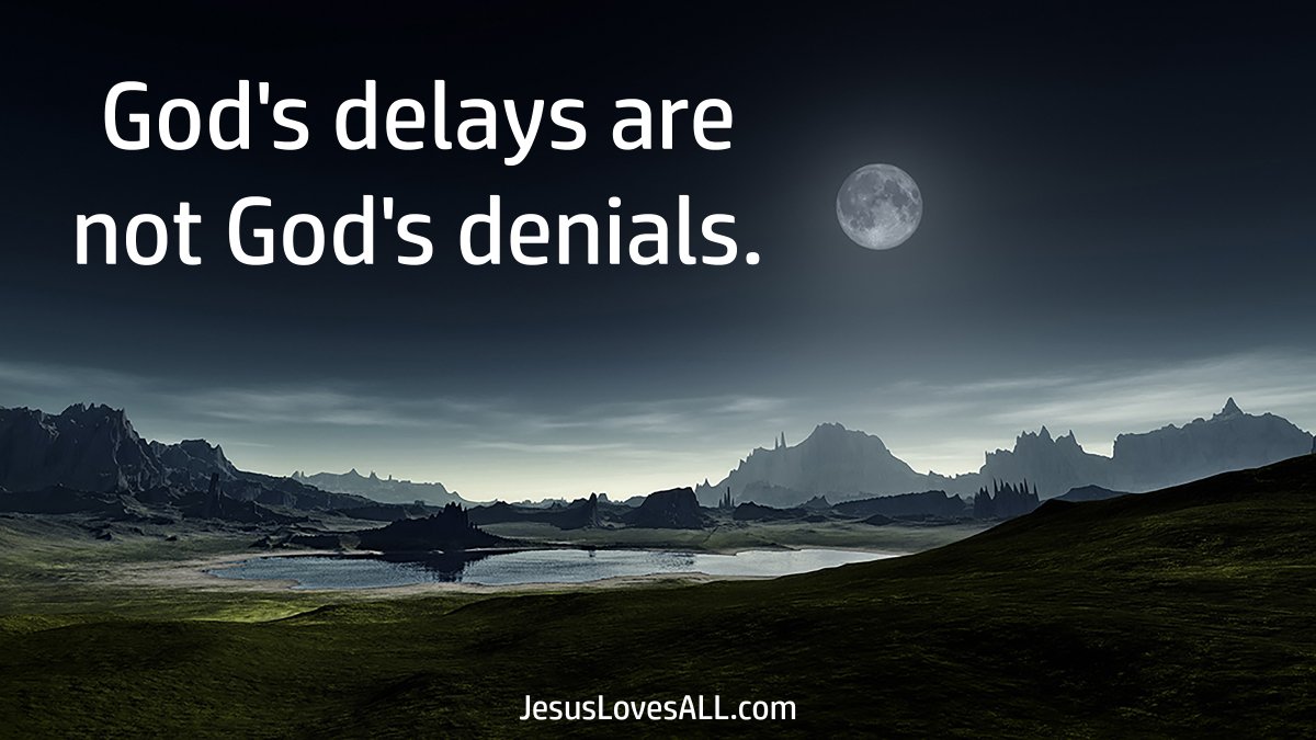 JesusLovesALLx's tweet image. God’s delays are not God's denials.
Keep praying in faith. 🙏