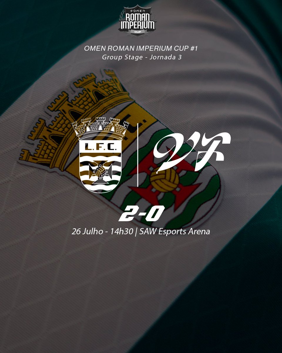 Playoffs Locked In ✅

Amanhã, pelas 10h, estamos de volta!

#PelaDefesaDaNossaRaça #LeçaFCEsports