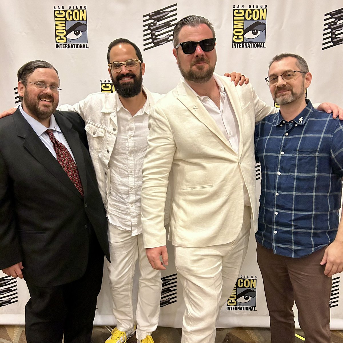 MagmaComix's tweet image. We had a wonderful time at the #Eisners last night. It was an honor that @VonGormanArt & Joey Esposito’s THE PEDESTRIAN was nominated for Best New Series among the biggest titles of the year. Congratulations to the Absolute Wonder Woman team for taking home the hardware. #sdcc