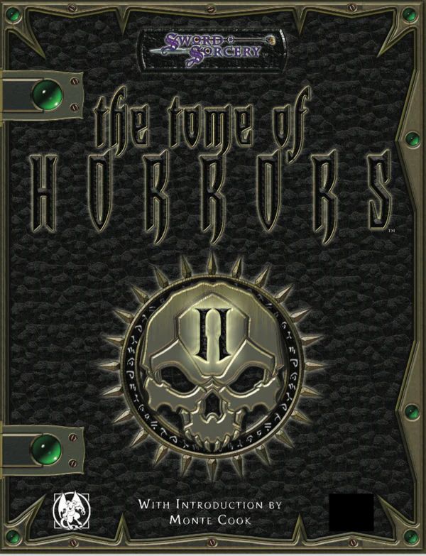 NecroG_ames's tweet image. This tome contains nearly 200 never-before-seen monsters, from the crucifixion spirit to the dreaded encephalon gorger. Completely compatible with 3.5 rules, this large collection of monsters makes a great addition to your bookshelf. Check it out today!
bit.ly/44oGyTZ