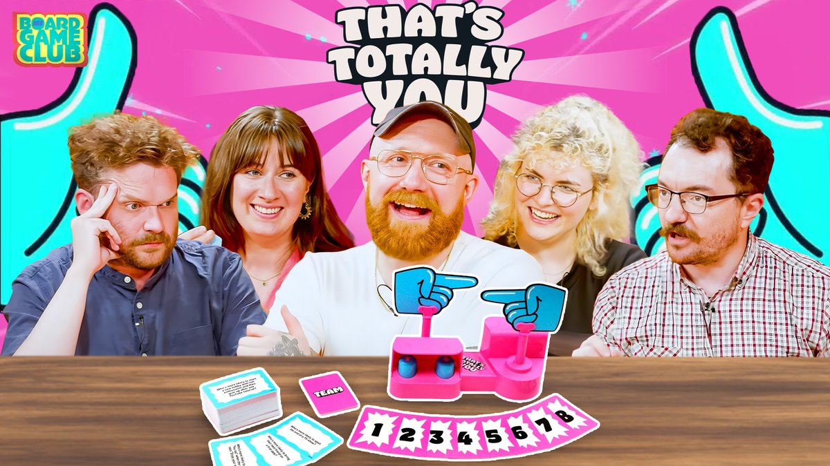 NoRollsBarred_'s tweet image. Who is more likely to watch our latest video? That’s Totally You!
We’re playing Big Potato’s new game where you learn all about your friends, That’s Totally You! Do we know each other well enough? Or will this game tear us apart forever?? Watch now to find out!
👉…