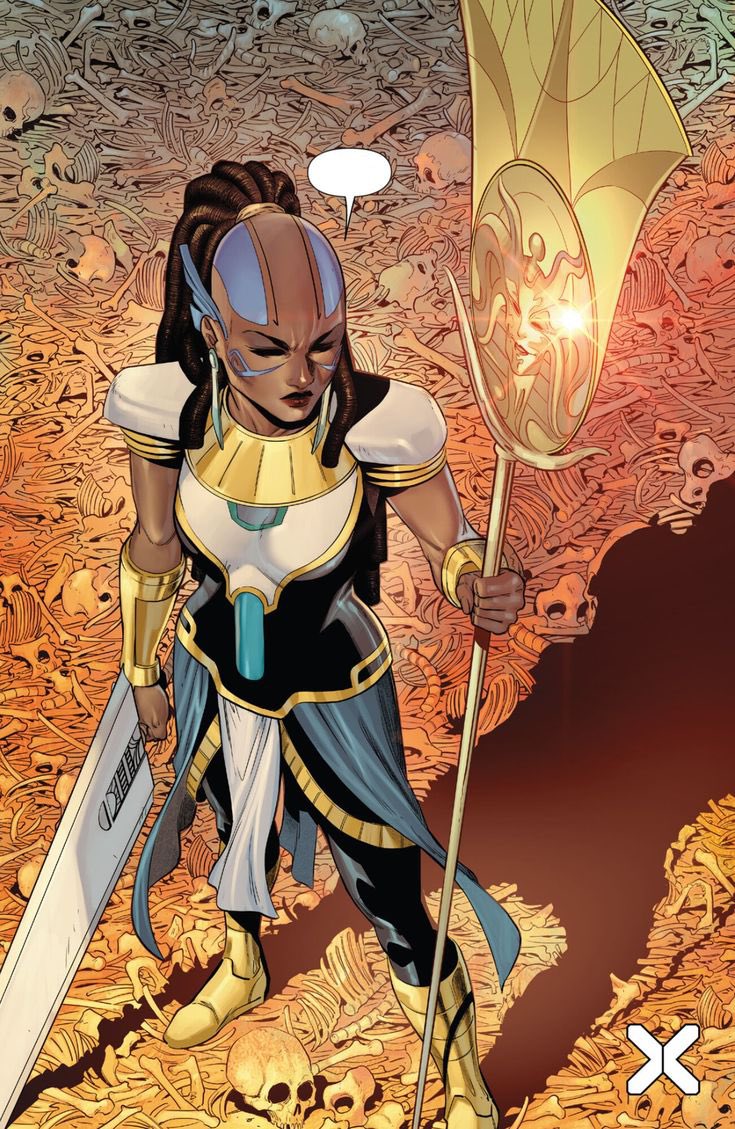 DailyMutantsX's tweet image. Today’s Mutant of the day is Genesis!
First Appearance: X-Men #12 (September 2020)
Created by: Jonathan Hickman, Pepe Larraz & Leinil Francis Yu
Powers: Genesis is an Omega-Level Mutant for chlorokinesis, the ability to control all plant and fungus life within her vicinity!