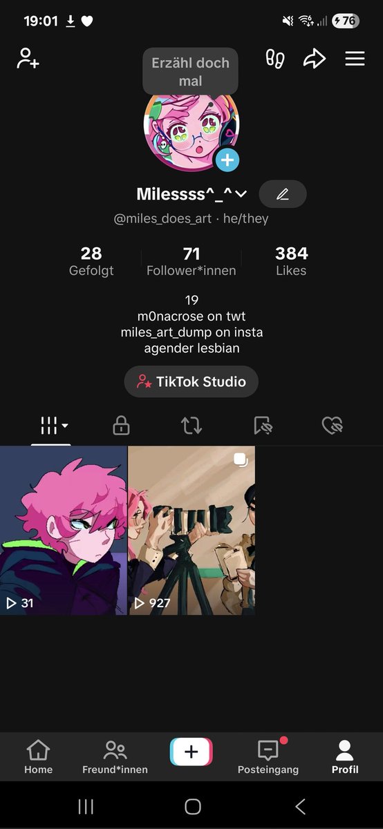m0nacrose's tweet image. Gonna try tik tok again follow me
