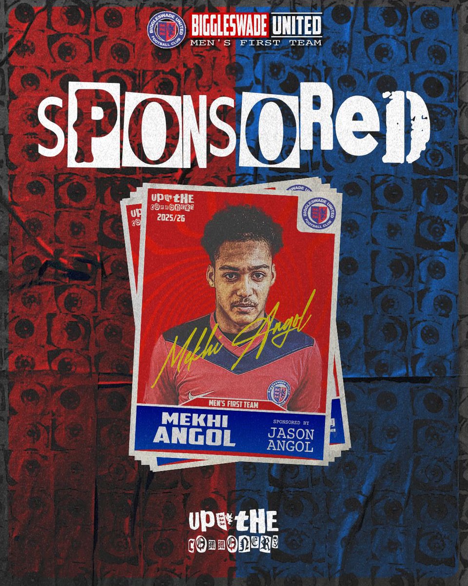 Biggleswadeutd's tweet image. THANK YOU 👏🏻
We would like to thank Jason Angol for sponsoring Mekhi Angol for the 2025/26 Season!
Your support means so much to us!!