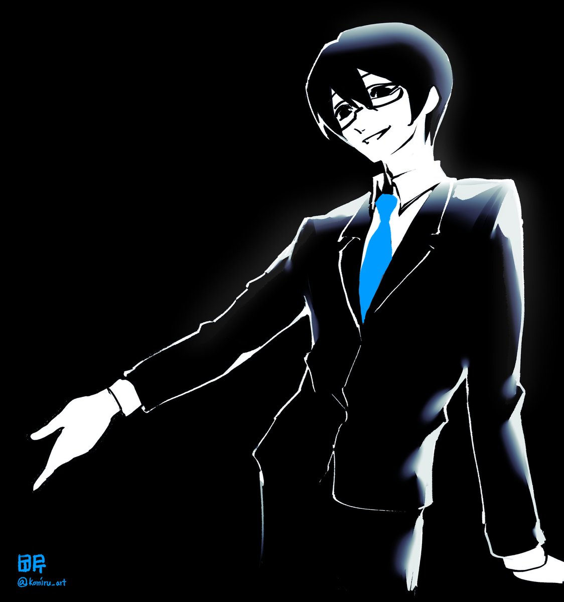 komiru_art's tweet image. #氷山キヨテル
(대충 무릎 꿇고 빌라는 내용)