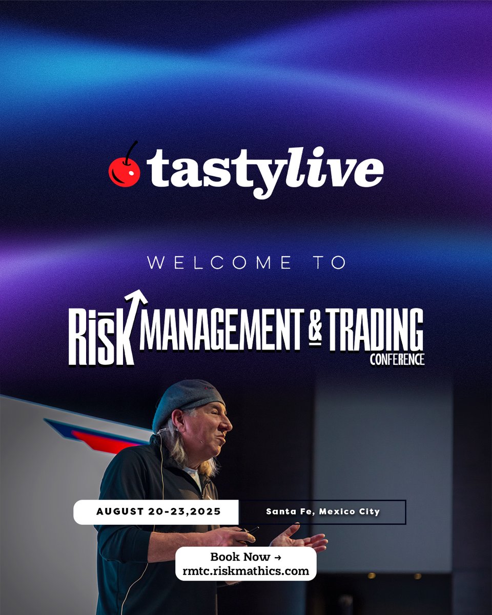 RiskMathicsFI's tweet image. Big news! 🚀 We welcome @tastyliveshow, from trading legend TomSosnoff, as an official sponsor for #RMTC2025! The #Fintech pioneer joins us with less than a month to go. Don't miss out.
Book your spot:
rmtc.riskmathics.com