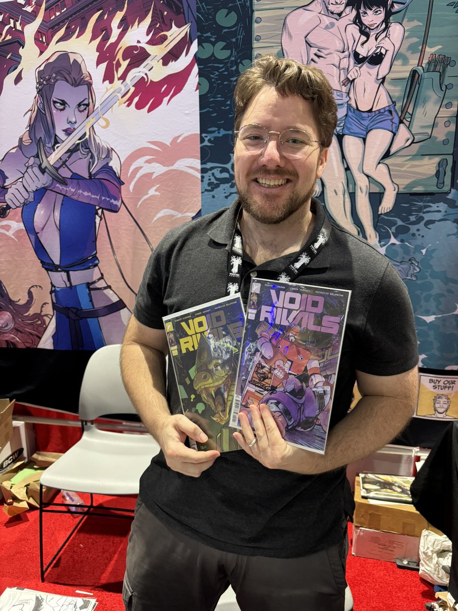 Monster Matador (@thestevenprince) on Twitter photo Check out the great <a href="/conorhughes/">Conor Hughes</a> at SDCC BOOTH 2202. Got my copies of his phenomenal Void Rivals debut!!! Check out the great <a href="/conorhughes/">Conor Hughes</a> at SDCC BOOTH 2202. Got my copies of his phenomenal Void Rivals debut!!!