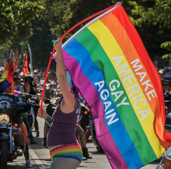 awaheedmurad's tweet image. 'Make America Gay Again': Amsterdam pride gets political
- AFP