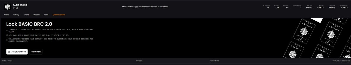 bitx2100's tweet image. $BASIC Mining Goes Live Tomorrow at 7AM GMT+8 🚨
⛏️ Lock your BASIC NFTs before 7AM to secure maximum $BASIC allocation.
📈 Live mining rewards will start updating exactly at 7AM dashboard.bxdx.io
🔒 NFTs must remain locked until August 10th to receive full allocation .…