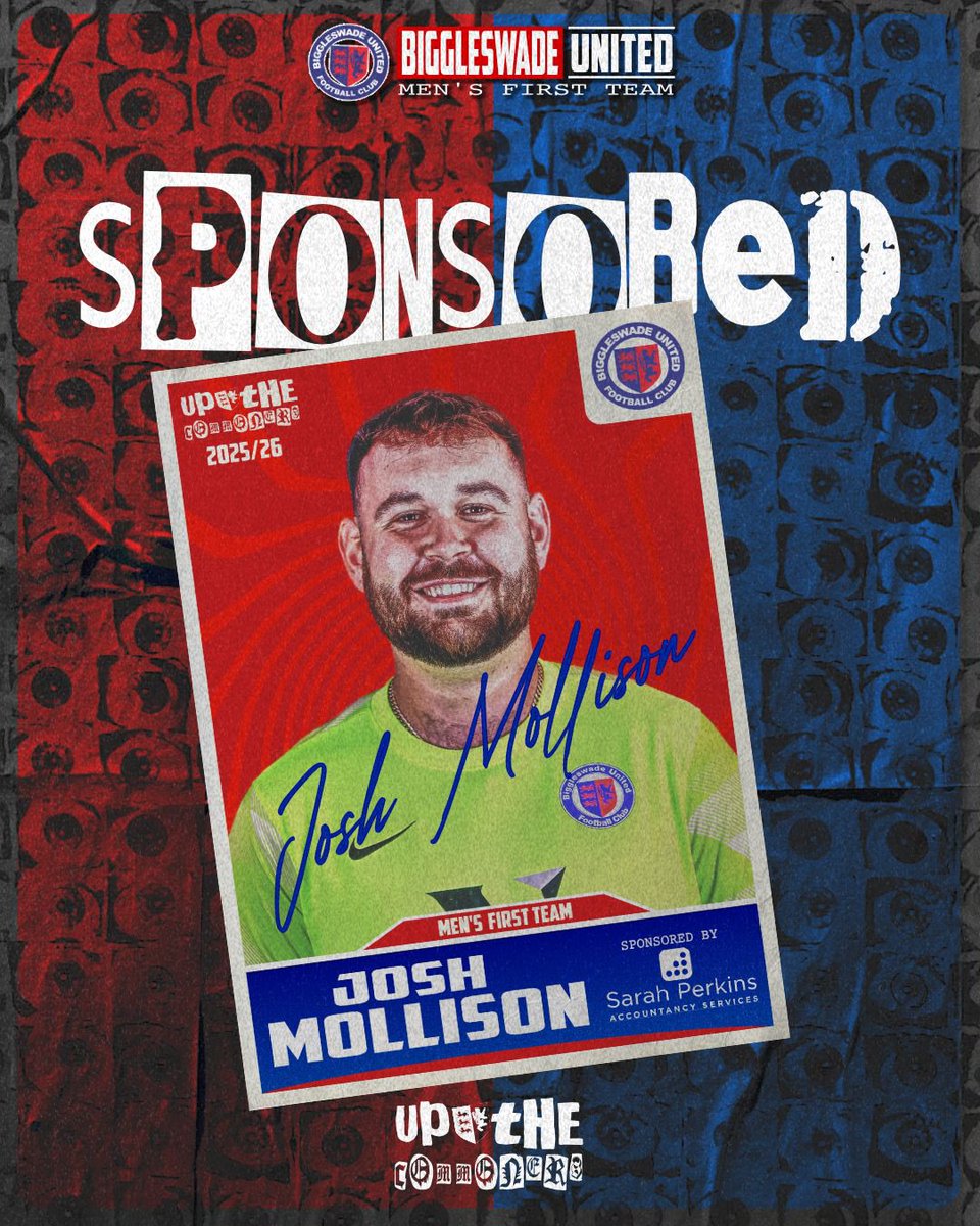 Biggleswadeutd's tweet image. THANK YOU 👏🏻
We would like to thank Sarah Perkins Accountancy Services for sponsoring Josh Mollison for the 2025/26 Season!
Your support means so much to us!!