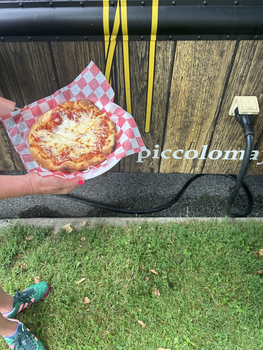 Enjoying the day <a href="/ohiocity/">Ohio City</a> food truck festival some Piccolo’s pizza and Eccentric Panda so far lol