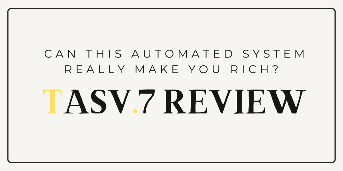 I just published Can This Automated System Really Make You Rich? TASv7 REVIEW medium.com/p/can-this-aut…