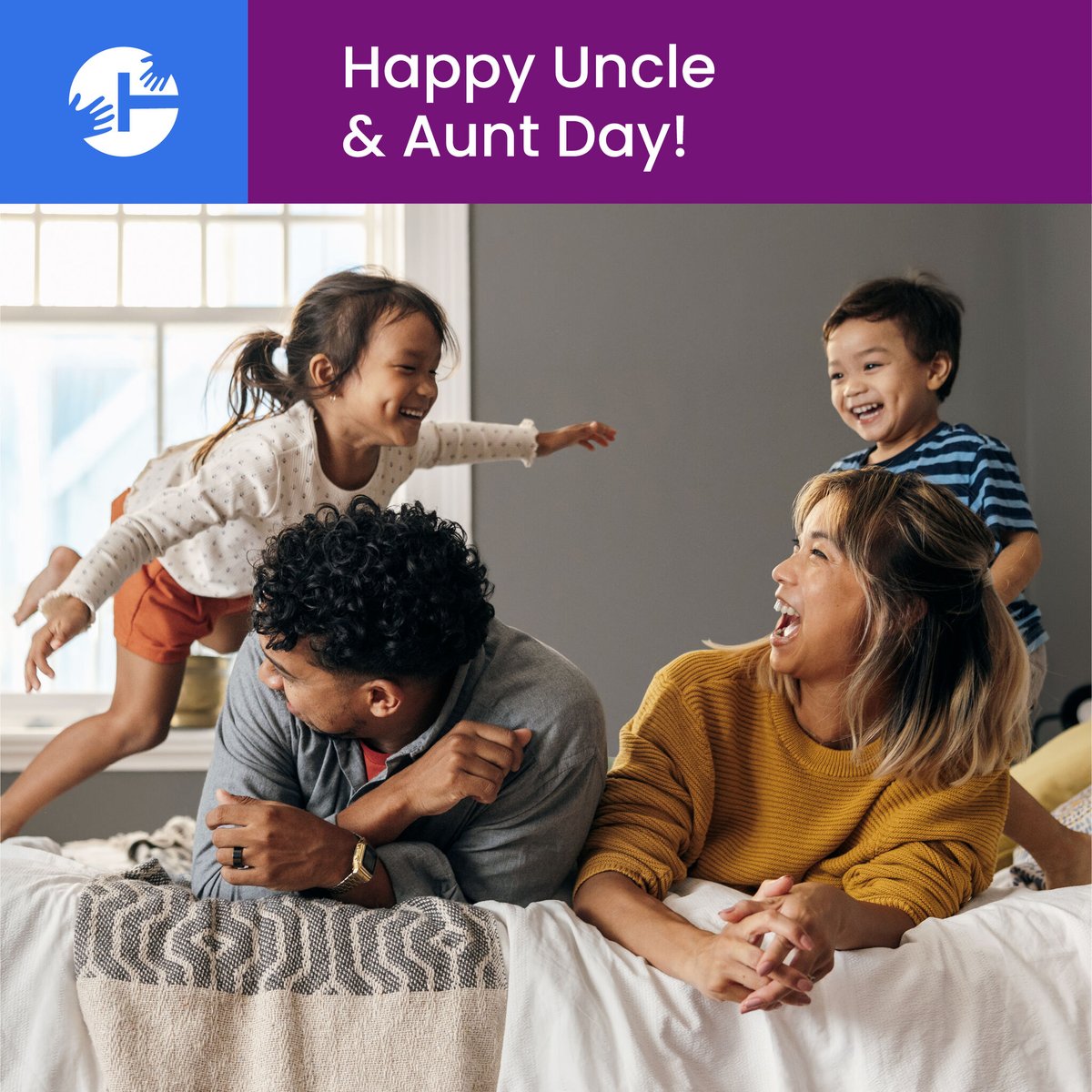 Thank you to all of the uncles and aunts out there who play such important roles in their families! 💙👏 They help watch over their nieces and nephews from the very beginning, and play a range of roles in the family, near or far. We see you, we love you, we appreciate you! 💖