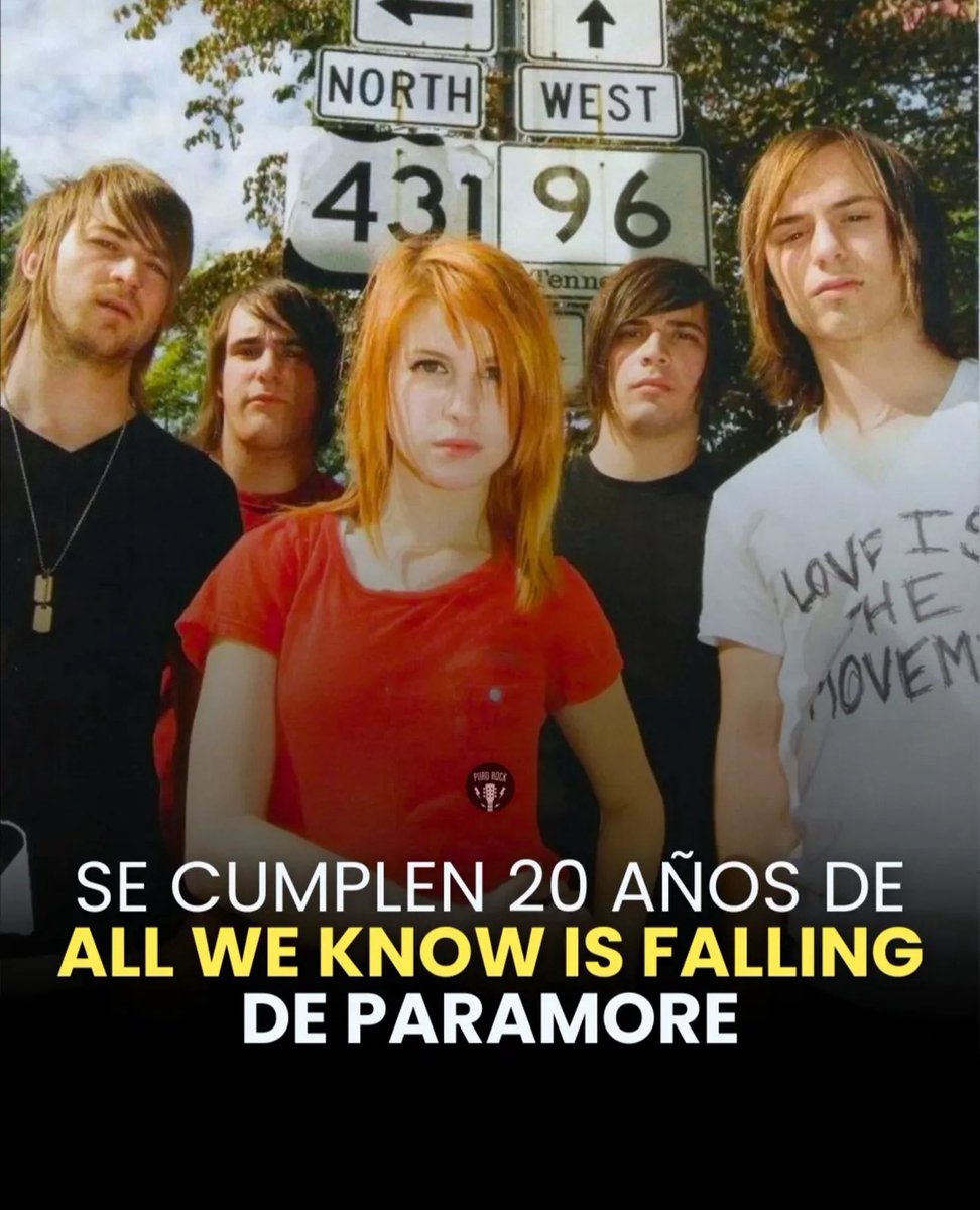 Paramore_Mex's tweet image. Hoy se cumplen 20 años de ‘All We Know Is Falling’, el álbum debut de @paramore
Un álbum que, sin hacer mucho ruido al principio, marcó a toda una generación.
👁️ ¿Cuántos años tenías cuando se estrenó?