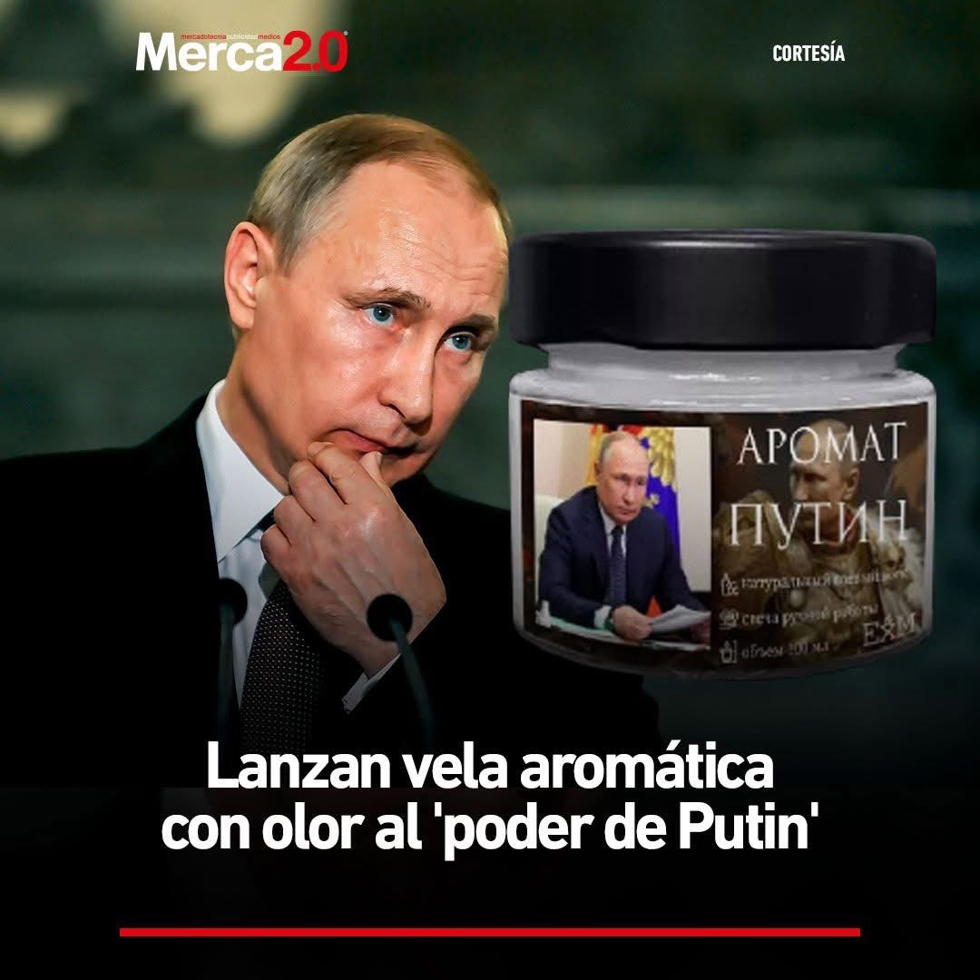 jpaltamirano's tweet image. ¿Del EGO bien?
Lanza PUTIN una vela “con su aroma” al mercado (vainilla negra o ámbar oscuro)
¿Se imaginan cuando presenten la de LÓPEZ? ¿A que creen que huela?
