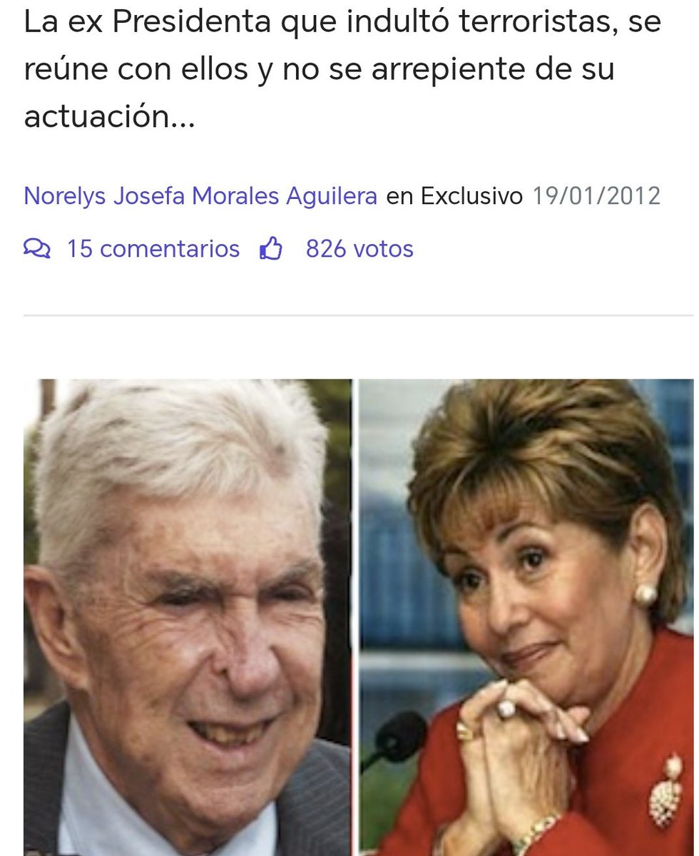 Mireya Moscoso indultó al terrorista Luis Posada Carriles, responsable de hacer estallar un avión civil con 73 personas.
Y hoy pretende opinar sobre Saúl Méndez, un dirigente sindical exiliado por persecución política.
La memoria no se borra.
¡Qué descaro!