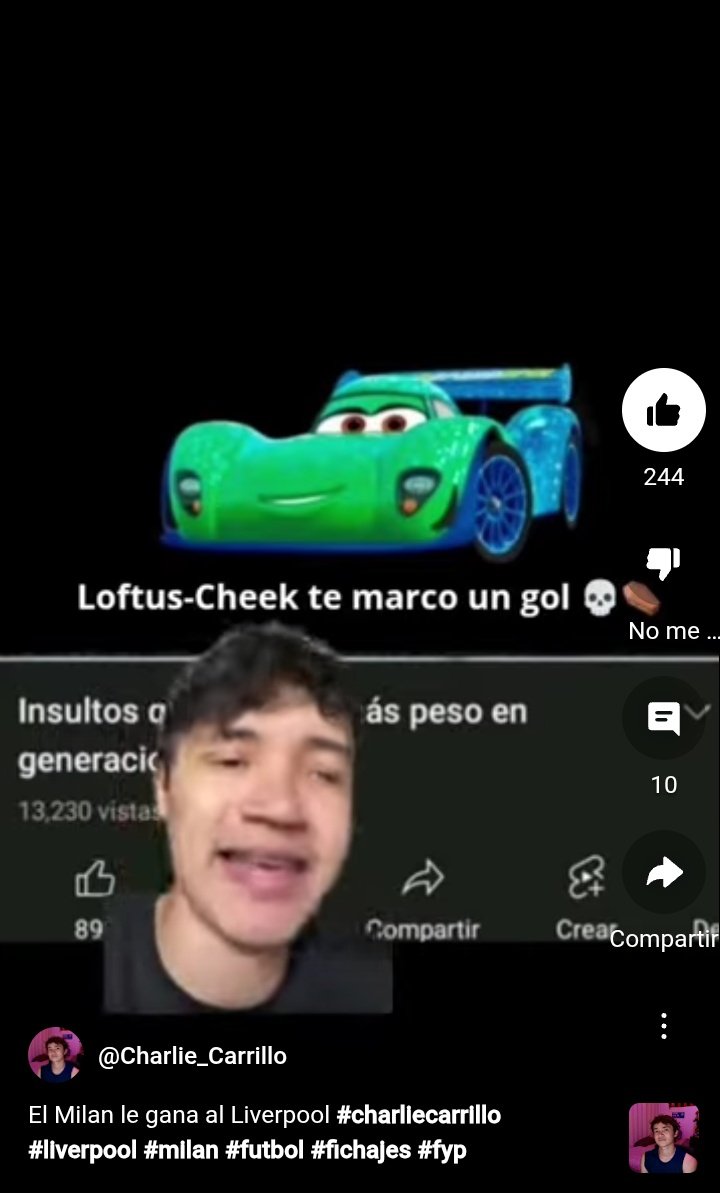MilanArg__'s tweet image. Mira Mamá, ahora sali en un vídeo de @CharlieC_9 🫶🏻
