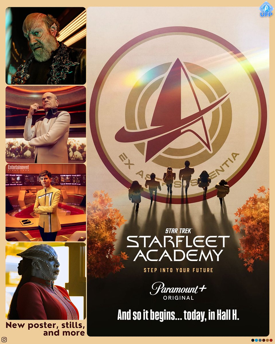 mcuscene's tweet image. Star Trek: Starfleet Academy