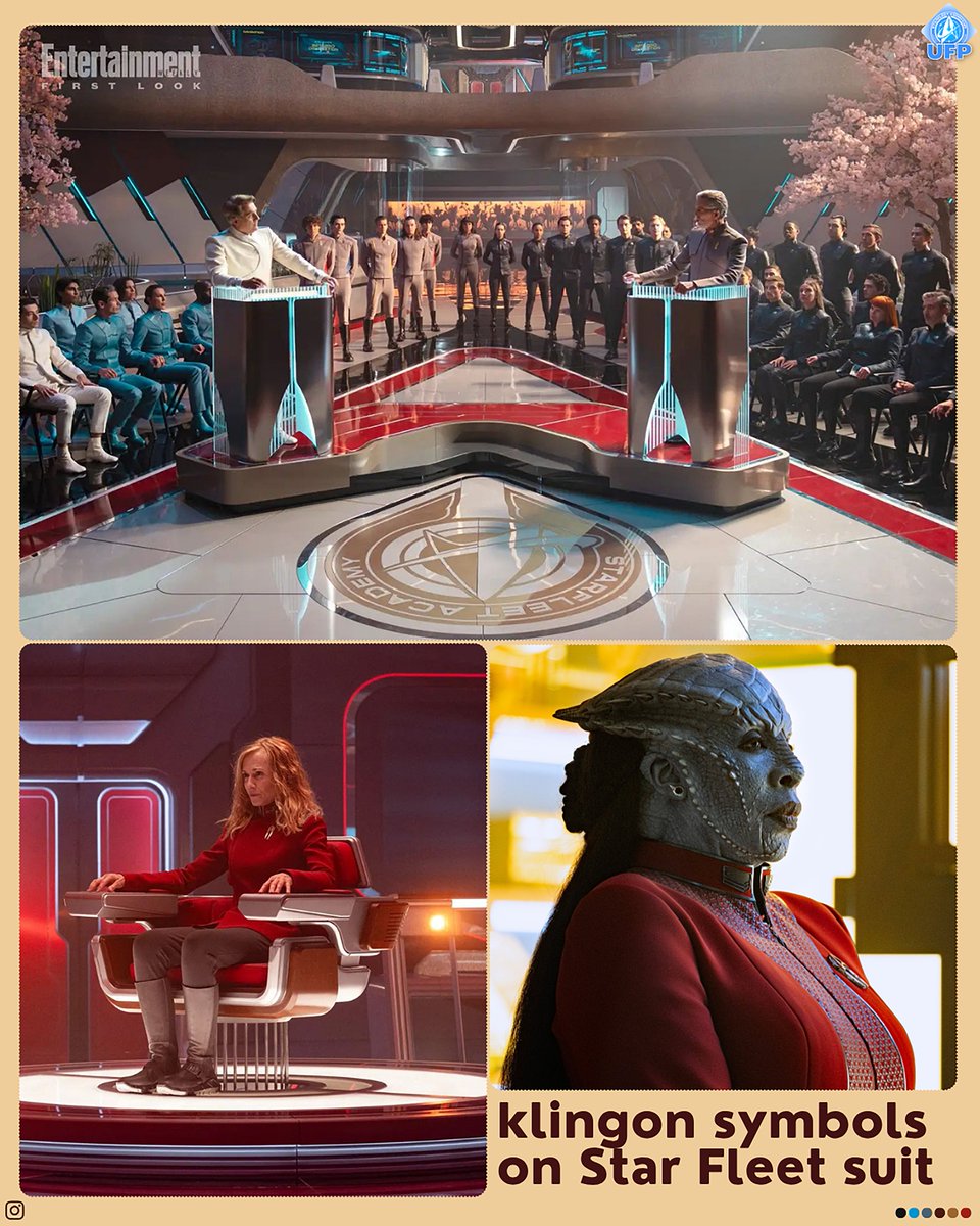 mcuscene's tweet image. Star Trek: Starfleet Academy