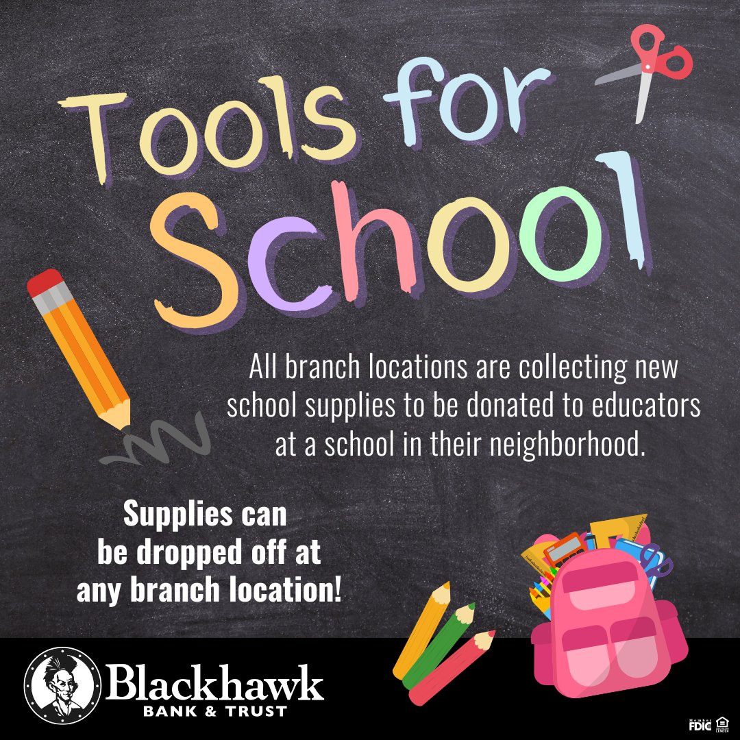 There's still time to bring in your school supply donations! 🎒📓🖍️
For a complete list of branches, visit: choosethechief.com/ways-to-bank/l…