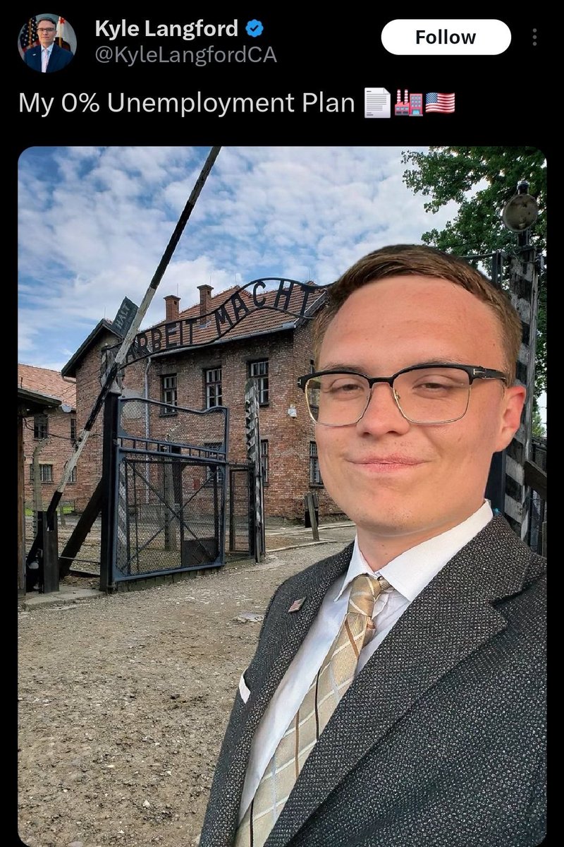 Das hier ist ein Gouverneurs-Kandidat für Kalifornien, 2026 und kein anonymer Incel-Troll. Auch das lasse ich unkommentiert, weil mir nichts mehr einfällt.
