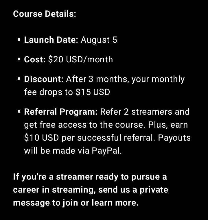 Let us help you turn your passion for streaming into a profession. 🚀

#Twitch #StreamingTips #ContentCreation #StreamerSupport