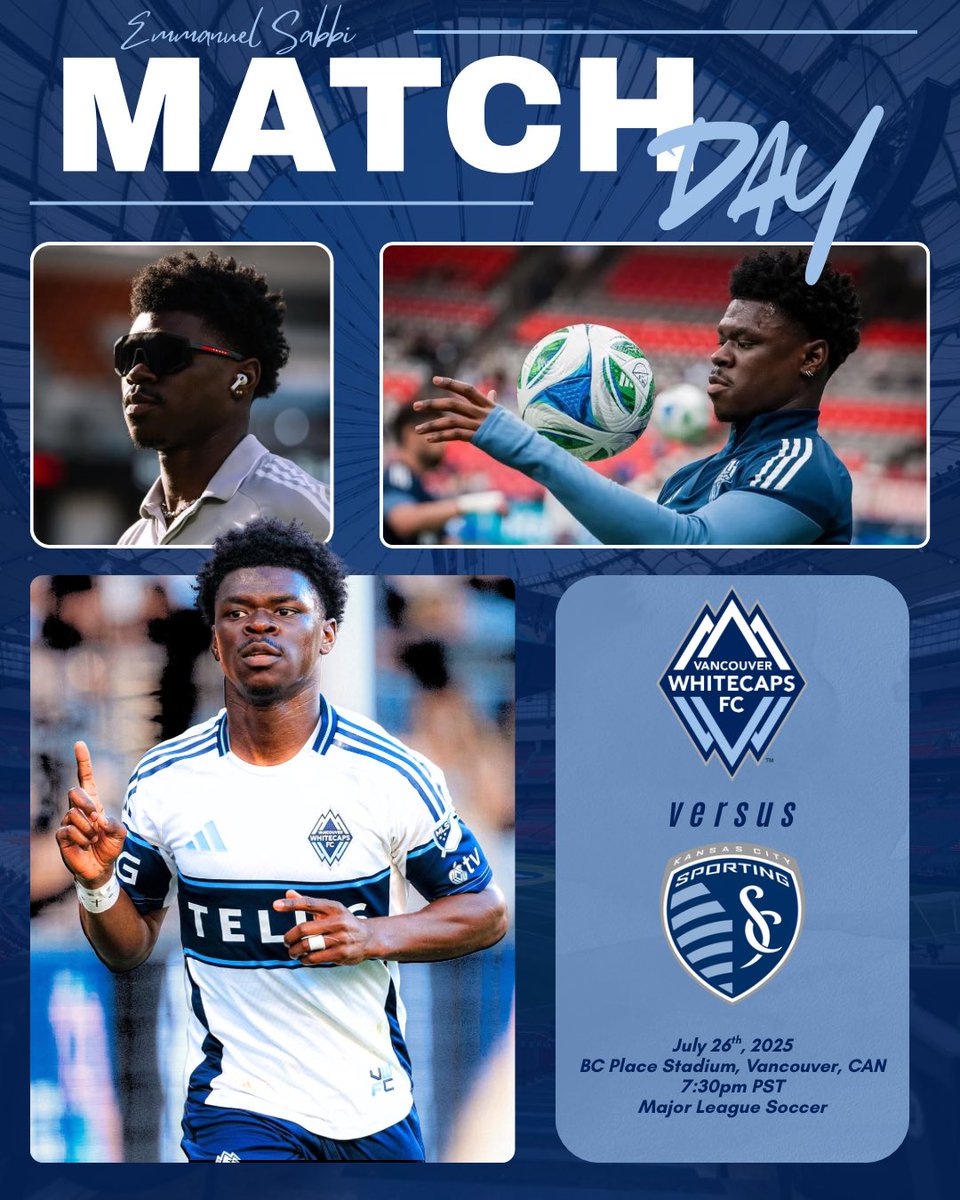 Van_Insider's tweet image. 🌊 Home matchday 😤

The Vancouver Whitecaps are back at BC Place Stadium tonight as they take on Sporting Kansas City with a kickoff time set at 7:30pm PST

Cmon you Whitecaps 🤍💙

@emmanuelsabbi97 @WhitecapsFC