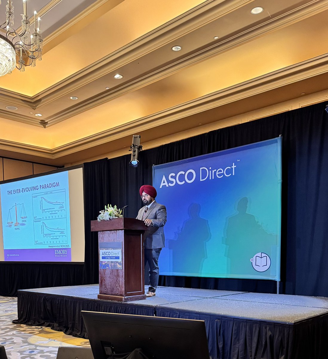 UGrewalMD's tweet image. It was great talking to my colleagues from Nevada and around about updates in upper GI cancers #ASCODirectLV
Thank you @TotalHealthConf for the opportunity. @TheGutOncLab