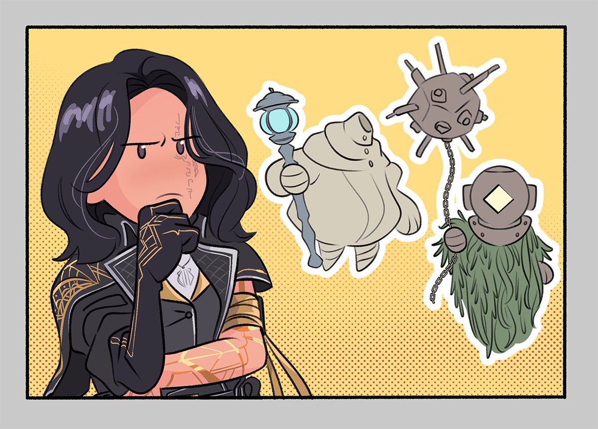comickergirl's tweet image. More #ClairObscurExpedition33 silliness.