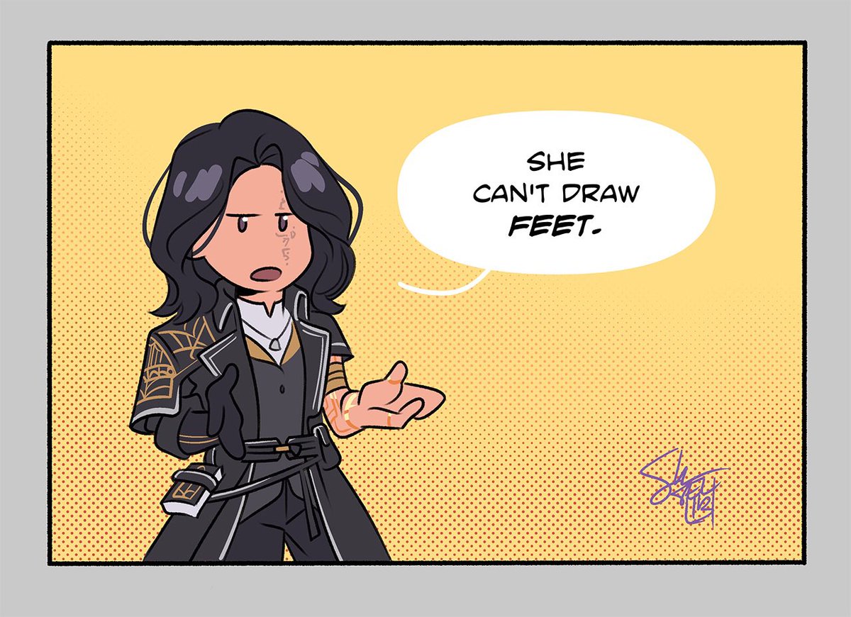 comickergirl's tweet image. More #ClairObscurExpedition33 silliness.