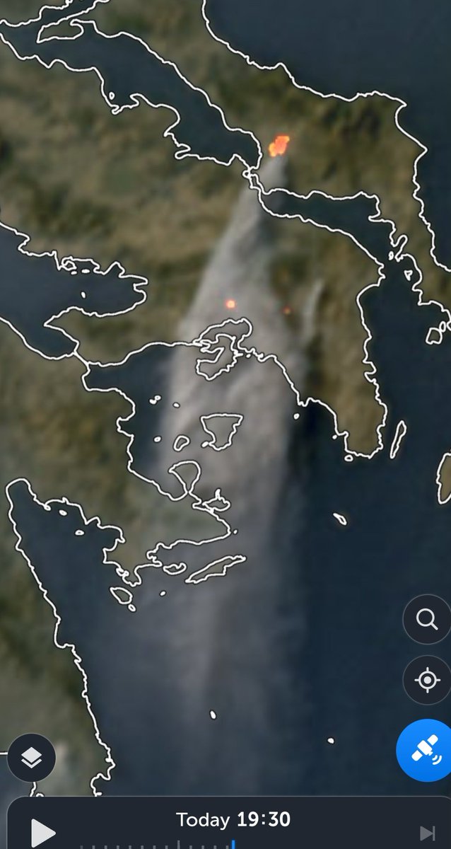 PROMETHEUSTeam1's tweet image. #Πυρκαγιά #Αφίδνες
Σημαντική επιβάρυνση της ποιότητας του ατμοσφαιρικού αέρα καταγράφεται ορυφορικά από τους καπνούς στις πυρκαγιές της Εύβοιας της Αττικής της Πελοποννήσου Κυθήρων και της Κρήτης